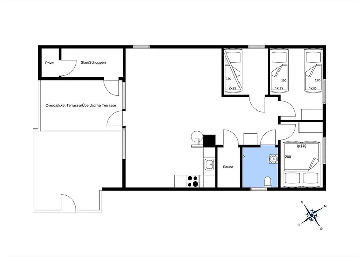 בית נופש 692-thisted-mose-bollevej-6 *